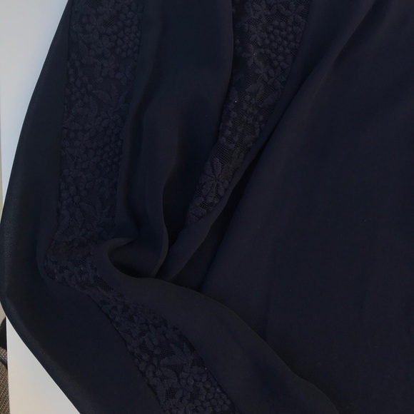 ASTR embroidered sheer silk blouse - Picture 3 of 6